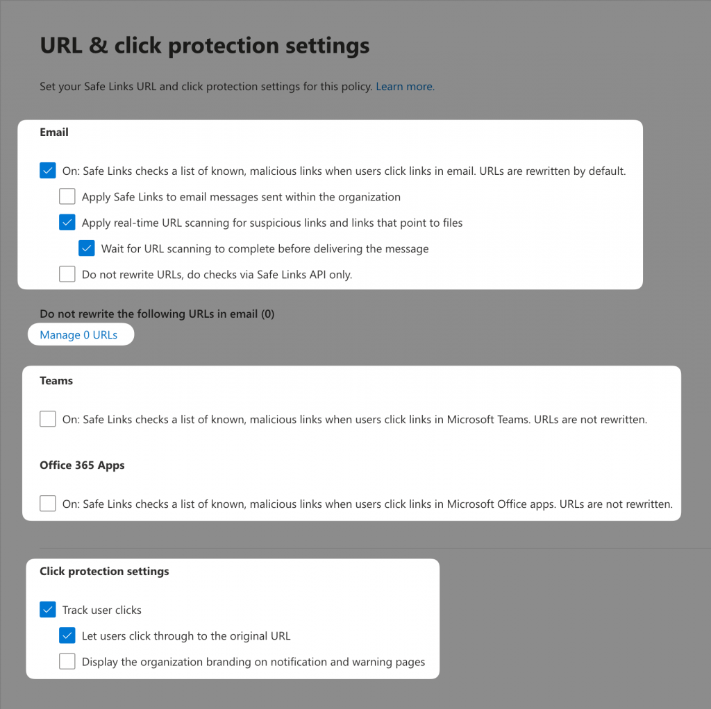 url safe links